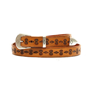 Cintura in Groppone di Toro 2,5cm - miele